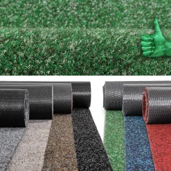 Schmutzfangteppich Grün Sauberlaufmatte Flur Teppich Teppichläufer Läufer Flur POET Breite 100cm