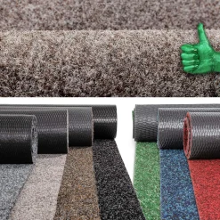 Schmutzfangteppich Sauberlaufmatte Flur Teppich Teppichläufer Läufer Flur POET Breite 160cm Beige