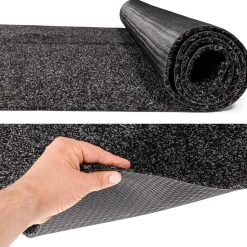 Schmutzfangteppich Sauberlaufmatte Flur Teppich Teppichläufer Läufer Flur POET Breite 160cm Schwarz