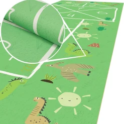 Spielmatte Hüpfspiel Teppich Läufer Hüpfspiel abwaschbar rutschfest Briefhopse 75x194cm