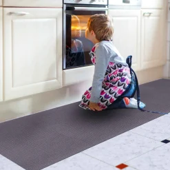 Teppichläufer Flurläufer Küchenläufer Velours Wilson Anthrazit 65cm Breit