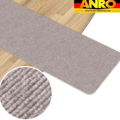 Treppenteppich Stufenmatte Treppenstufen Teppich selbsthaftend Stufenmatte Rechteckig NEMESIS Beige