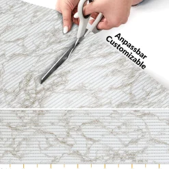 Weichschaummatte Badematte Weichschaum Bad Marmor Braun Breite 130cm Breite Meterware