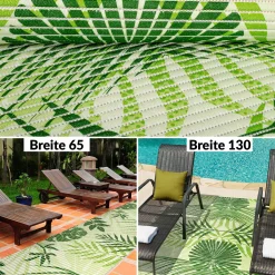 Weichschaummatte Badematte Weichschaum Bad Tropika Grün 2 Breiten Meterware