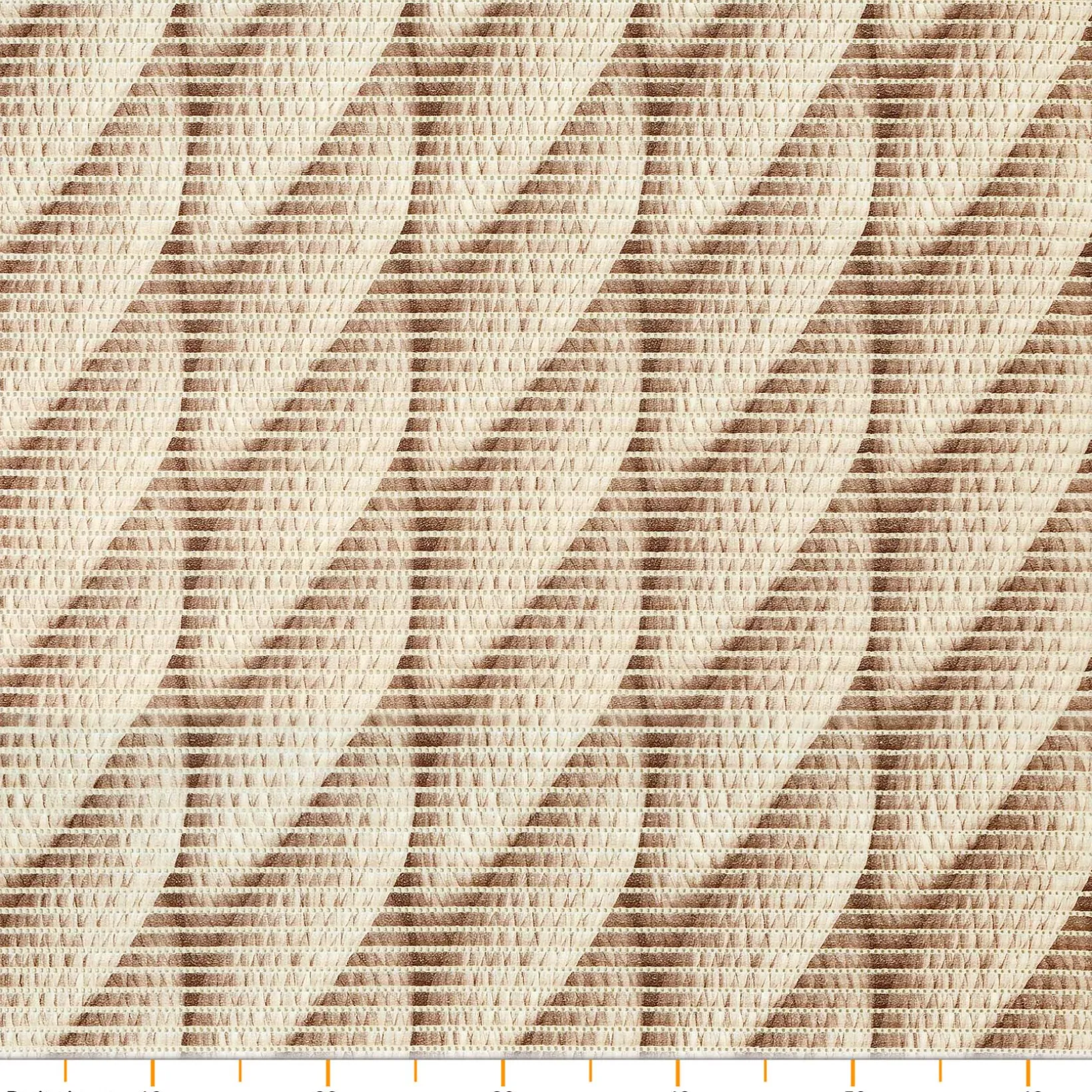Weichschaummatte Bad Weichschaum Badematte Jute Marine Beige Breite 65cm Meterware