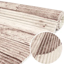 Weichschaummatte Bad Weichschaum Badematte Holz 65cm Breite Meterware