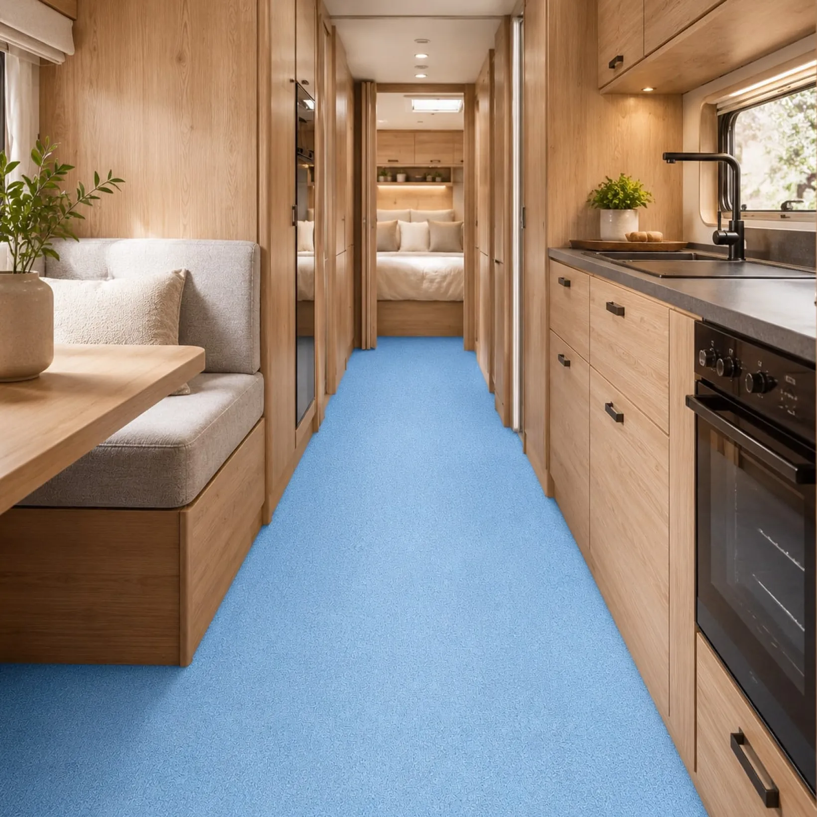 Wohnwagen Teppich Wohnmobil Teppichboden nach Maß Caravo